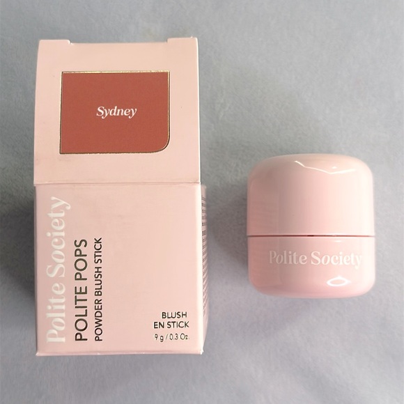 🎨 POLITE SOCIETY | POLITE POPS POWDER BLUSH STICK - Picture 1 of 10